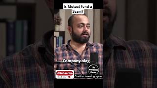 Is Mutual fund a Scam yt shorts mutualfunds abhishekkar investographer stockmarket scams [upl. by Iak]