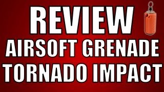 Review airsoft grenade tornado crash impact by Hamza  MSKTEAM [upl. by Gerik]