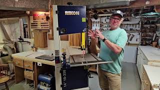 Rikon 14 Inch Bandsaw Review [upl. by Matthaeus]