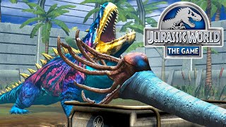 Jurassic World Das Spiel 22  Ein MONOLOPHOSAURUS GEWINNEN amp LIMNOSCELIS STUFE 40  LP JW Deutsch [upl. by Mechelle]