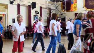 Chays Stompers Liscard Ballroom Wirral Line Dance 562012 [upl. by Parrisch]