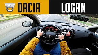 Dacia Logan 2018  10 Sce 75 hp  Pov Drive [upl. by Anihcak]