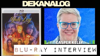 ADULT SWIM YULE LOG Bluray Interview with Director Casper Kelly [upl. by Jule]