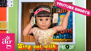 🎶 Get Groovy with Melody 🎶 Shorts  Get Up and Dance with American Girl  American Girl [upl. by Eerazed]