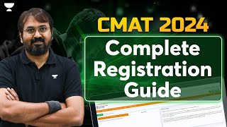 CMAT 2024 Complete Registration Guide  Ronak Shah [upl. by Anahsohs]