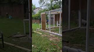 building outdoor bird aviary [upl. by Philipa]