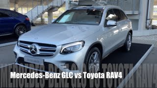 MercedesBenz GLC 2016 vs Toyota RAV4 2016 [upl. by Wittenburg]