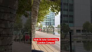 York St John University London Campus 🇬🇧reels travel shorts youtube trend explore like uk [upl. by Haiasi110]