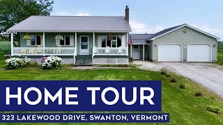 Vermont Home Tour 323 Lakewood Wood Drive Swanton Vermont  House For Sale in Swanton Vermont [upl. by Jannel]