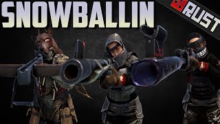 SNOWBALLING on 3 SERVERS  Rust Full Wipe [upl. by Madra]