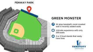 Fenway Park Seat Recommendations  The TicketCity Update Desk [upl. by Delp]