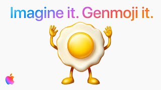 Apple Intelligence  Imagine it Genmoji it  iPhone 16 [upl. by Haneen]