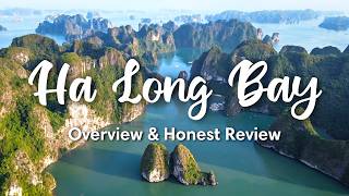 HA LONG BAY VIETNAM 2024  2Day Ha Long Bay Cruise Full Guide with Honest Review [upl. by Aihtela]