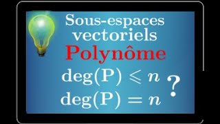 espace vectoriel • cours et exemples de référence • algèbre linéaire • maths sup spé  prépa MPSI [upl. by Noryk]