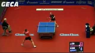 Daniela Dodean vs Irene IvancanWomen Single ETTC 2012 [upl. by Pellegrini]