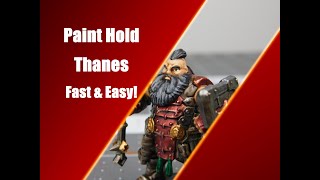 How to Paint Conquest Hold Thanes [upl. by Ayatal291]