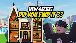 NEW HOUSE WITH SECRET ROOM IN LIVETOPIA ROBLOX [upl. by Melantha]