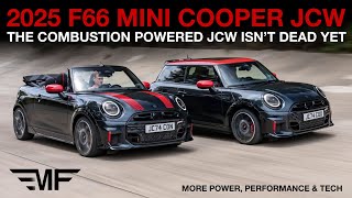 World Premier 2025 F66 MINI Cooper JCW  More Performance New Tech amp Petrol Powered [upl. by Infeld]