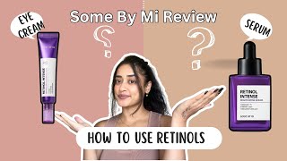 How To use Retinols  Some by mi review and usage Manisha Mishra [upl. by Selinski261]