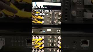 Mitelecom intercomafter installation [upl. by Salinas]