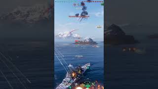 The Most Satisfying Double Kill Ever SOV SOYUZ  World of Warships wows shorts [upl. by Rehpotsirhc276]