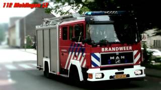 BRANDWEER SIRENE GELUID  Dutch Firetruck siren sound 3 [upl. by Marys]