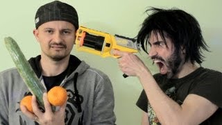 Nerf Guns VS Vegetarians [upl. by Sirad]