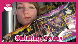 Shining Fates Mad Party Pin Collection Unboxing [upl. by Suiravat]