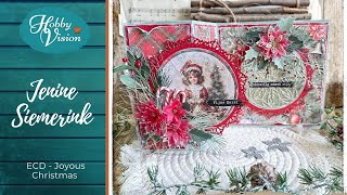 FBLive  Creatief met Joyous Christmas van ECD door Jenine  4 juli [upl. by Bellaude]