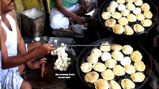 Kolkata Tasty Khasta Kachori Dal Puri  Indian Street Food Kolkata  Bengali Street Food India [upl. by Berhley]