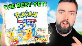 Opening Surging Sparks Booster Box  400 Pikachu Card Inside [upl. by Einahc860]