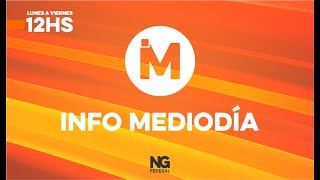 🟠📺EN VIVO NG FEDERAL  INFO MEDIODIA  MIERCOLES 31012024📺🟠 [upl. by Oreste]