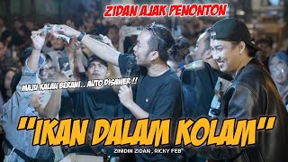 ZIDAN AJAK MAJU PENONTON AUTO DISAWER FULL  LIVE NGAMEN BY RICKY [upl. by Aicenev]