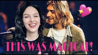 Nirvana  Something In The Way MTV Unplugged Unedited REACTION VIDEO  Rebeka Luize Budlevska [upl. by Opaline]