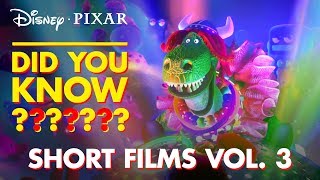 Pixar Short Films Collection Vol 3  Pixar Did You Know by Disney•Pixar [upl. by Meikah527]