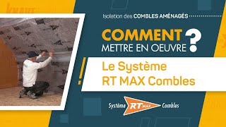 RT MAX Combles  Isolation des combles aménagés  KNAUF Insulation [upl. by Nalepka764]