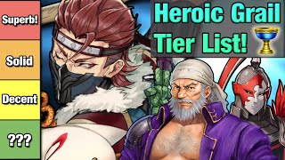 The Definitive Grail Tier List  Who is the Most Valuable Grail Unit in FEH Dec 2023 Edition [upl. by Naitsirc]