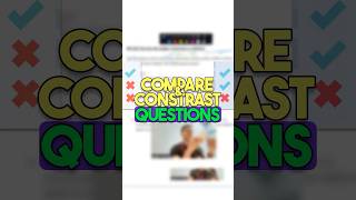 Compare amp Contrast Questions [upl. by Attenyt634]