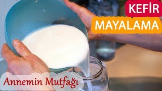 Kefir Nasıl Mayalanır [upl. by Aisyle]