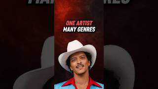 One artist many genres  Bruno Mars 🔥 Which genre did I forgot [upl. by Ystap]