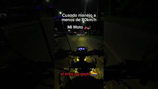 Manejo lento automáticamente mi moto 🏍️ humormotero shortvideo motovlog [upl. by Naryt]