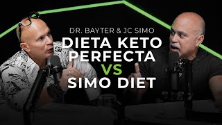 EP129 Dieta Keto Perfecta VS Simo Diet ft Dr Bayter amp JC Simo [upl. by Vite]