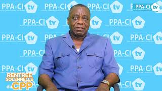 LE CPP ORGANISE SA RENTREE SOLENNELLE LE 16 OCTOBRE AU CABINET DU PRESIDENT LAURENT GBAGBO [upl. by Mallen]