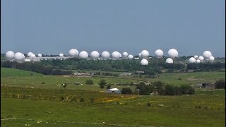 🇬🇧🏴󠁧󠁢󠁥󠁮󠁧󠁿 Nidderdale AONB  RAF Menwith Hill [upl. by Neeneg281]