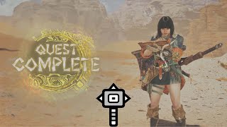 Ray Dau solo hunt with Hammer Monster Hunter wild [upl. by Etteinotna]