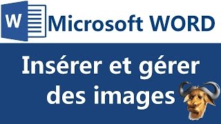 Insérer et gérer des images sous Microsoft Word 2007 2010 [upl. by Ardnwahs]