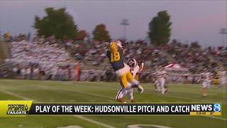 Play of the Week Hudsonville pitch and catch [upl. by Ahsiki]