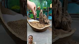 Landscape bonsai art bonsai handmade 👌🏽greenscrean shots youtubeshorts [upl. by Kalila]