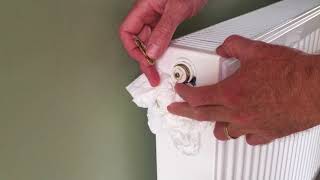 Radiator not working Cold radiator how to remove air [upl. by Edrahc505]