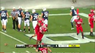 BYU Utah 2011 Heaps Fumble [upl. by Guerin494]